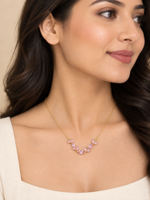 Blush Sparkle – 3-Piece Jewellery Combo
