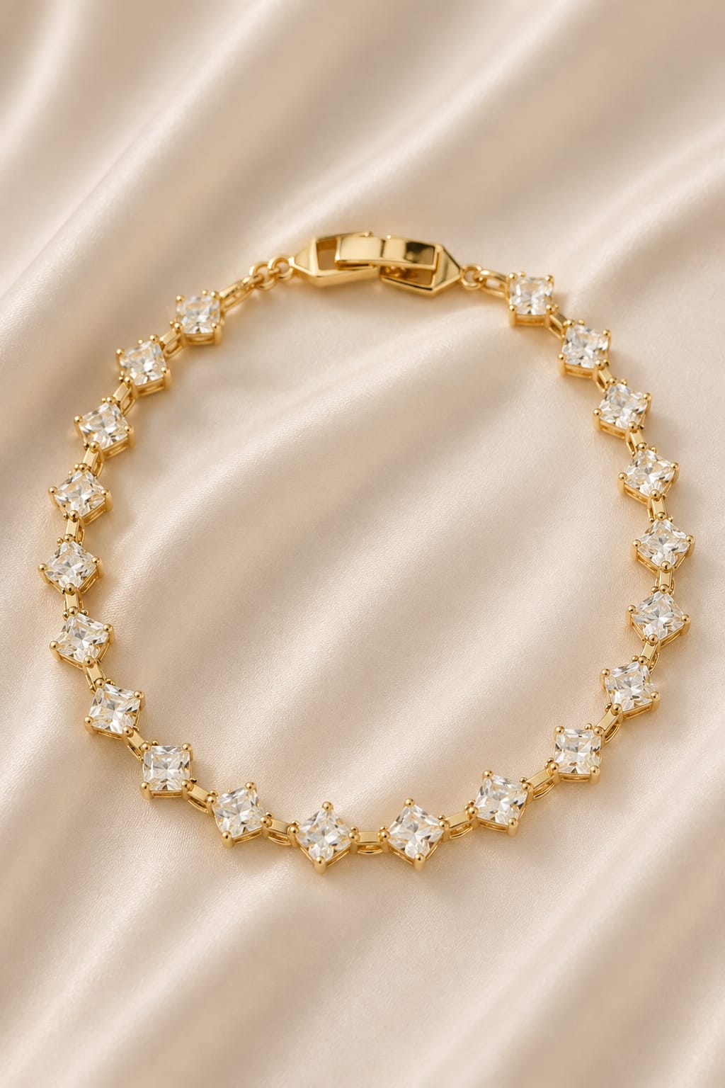 Classic Crystal Tennis Bracelet